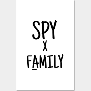 spy family Posters and Art